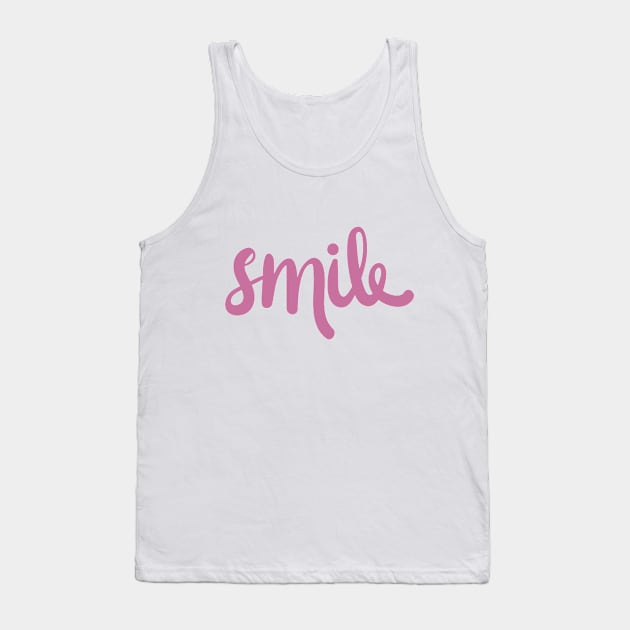 I'm Wearing the Smile You Gave Me T-Shirt Tank Top by minaemad